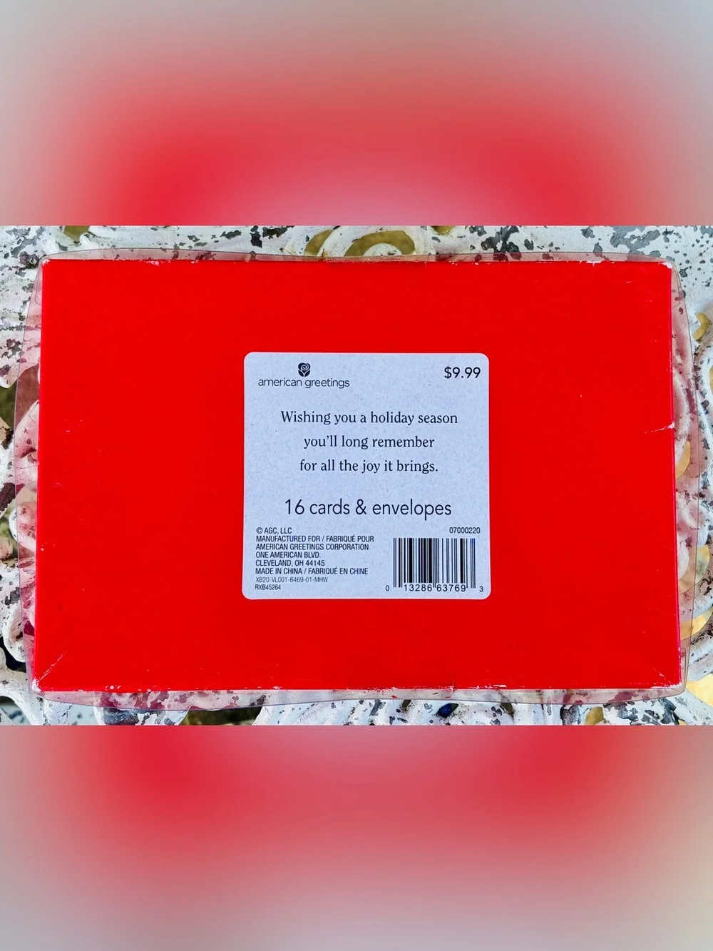 NWT Sealed American Greetings Christmas Cards 16 Ct Nicky Boehme Skaters Pond